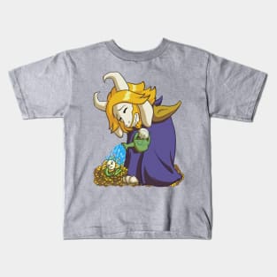 Asgore and Flowey Kids T-Shirt